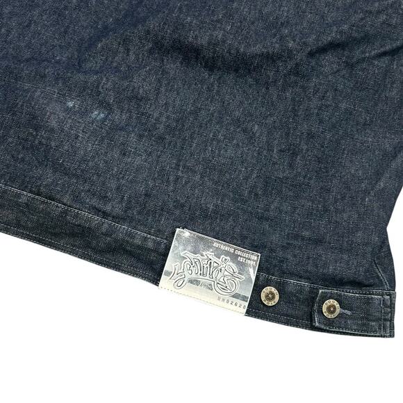 Southpole Vintage Y2K Graffiti Homie Embroidered Denim Jacket - Picture 6 of 7